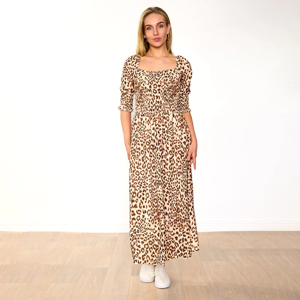 Marla Dress (Leopard) - Image 6