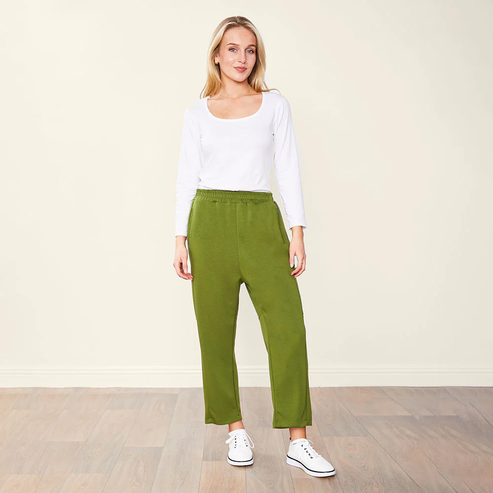 Marley Trousers (Olive) - Image 3