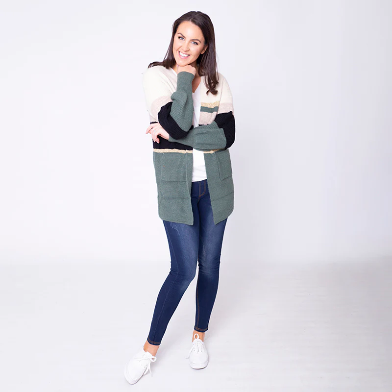 Matilda Cardigan (Forest Green) - Image 7