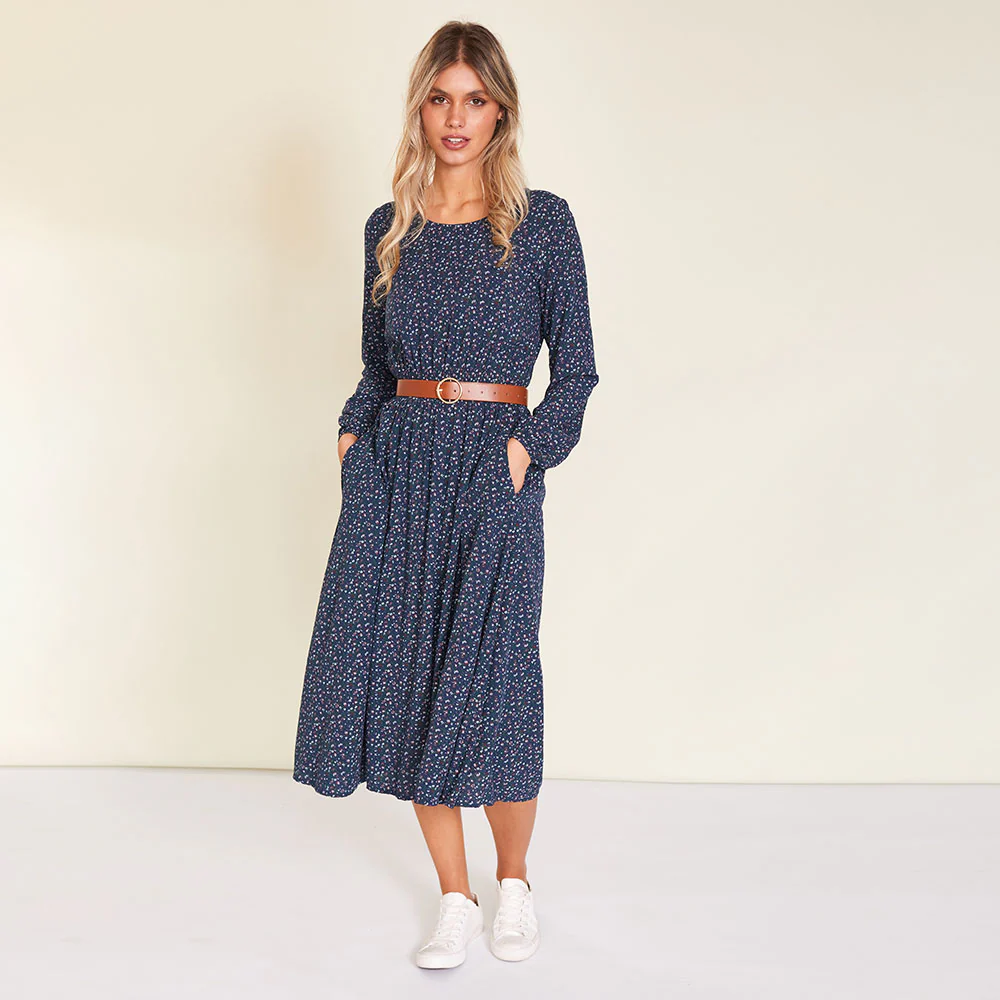 May Dress (Navy) - Image 2