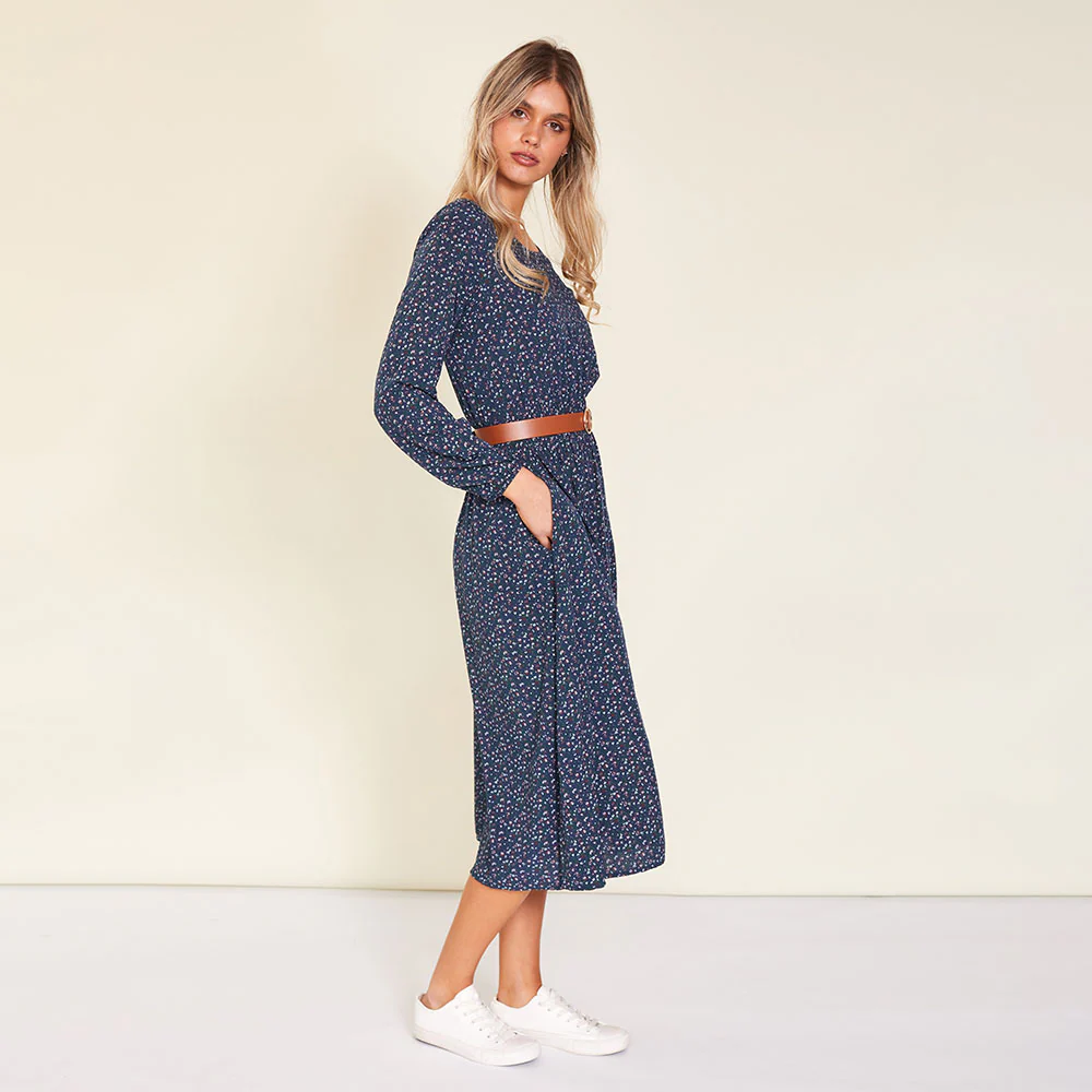 May Dress (Navy) - Image 7