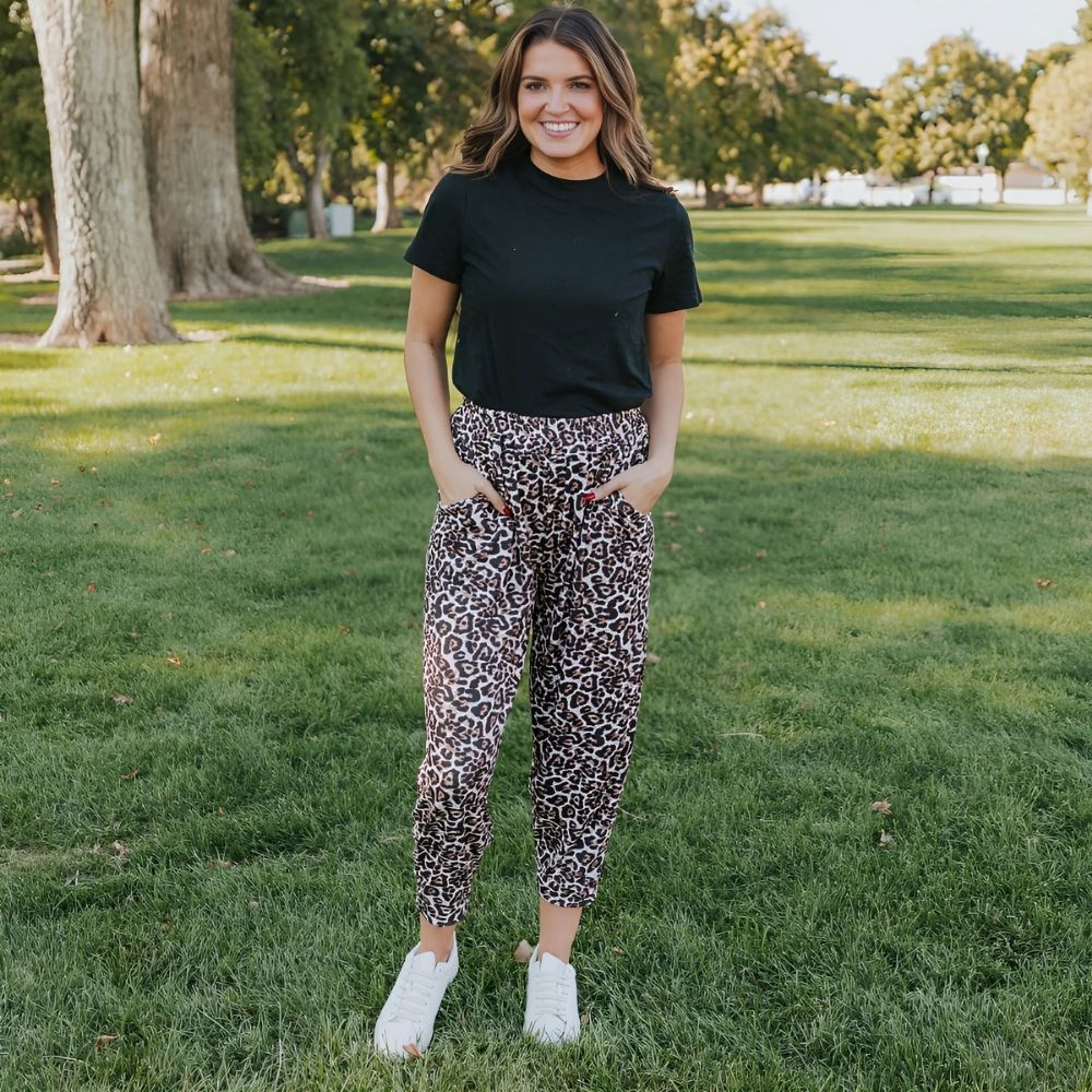 Maya Trousers (Leopard) - Image 3