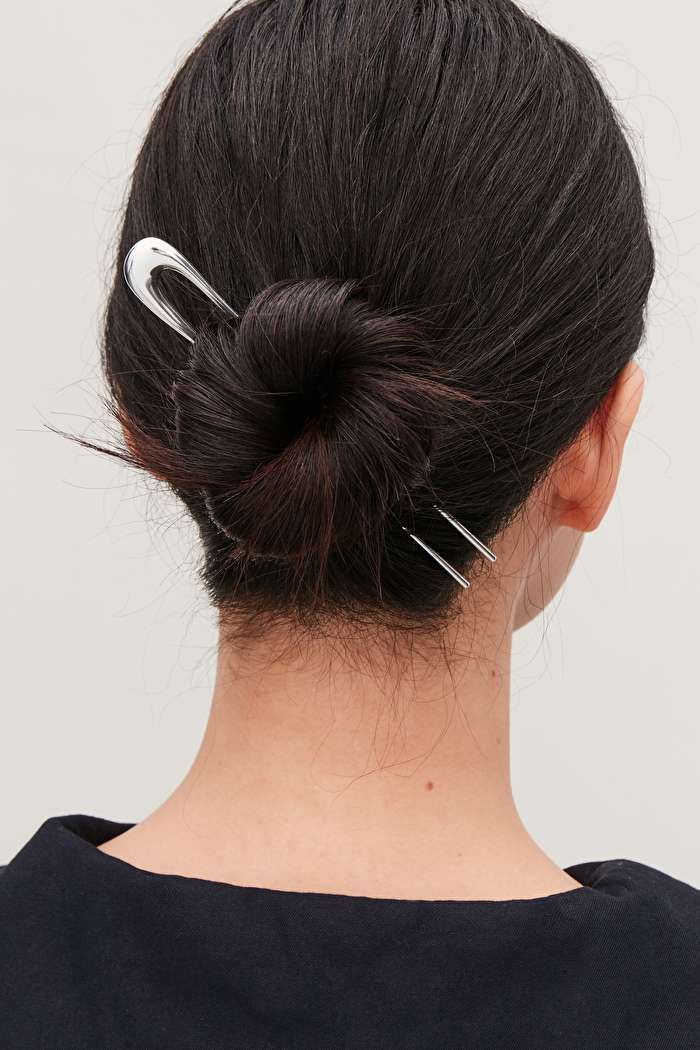 Mila Hair Pin (Silver) - Image 3