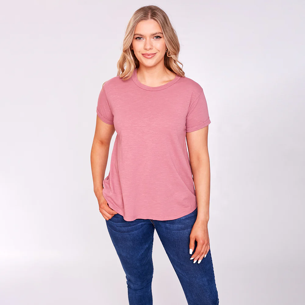 Mila T-Shirt (Mauve) - Image 4