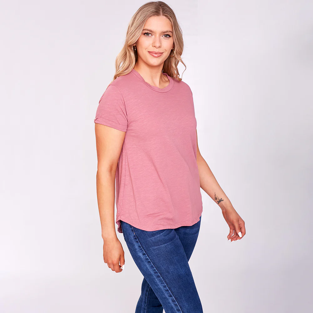 Mila T-Shirt (Mauve) - Image 5