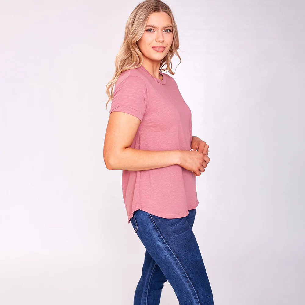 Mila T-Shirt (Mauve) - Image 6