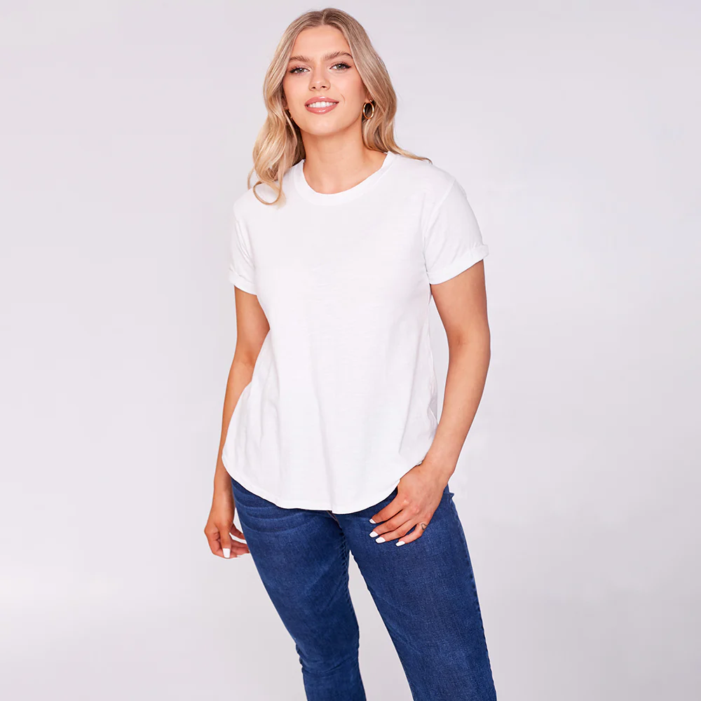 Mila T-Shirt (White) - Image 8
