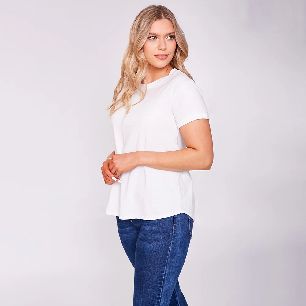 Mila T-Shirt (White) - Image 9