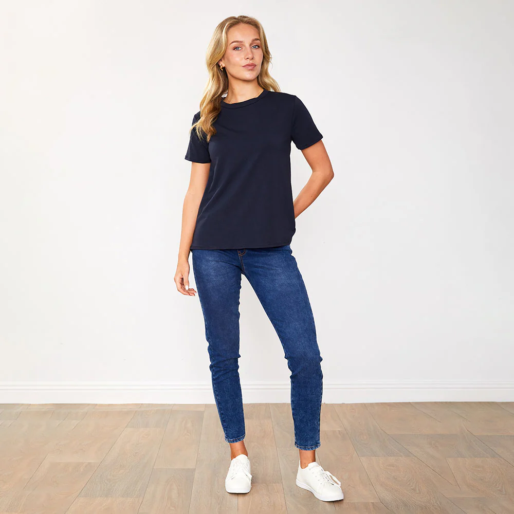 Mila Top (Navy) - Image 4