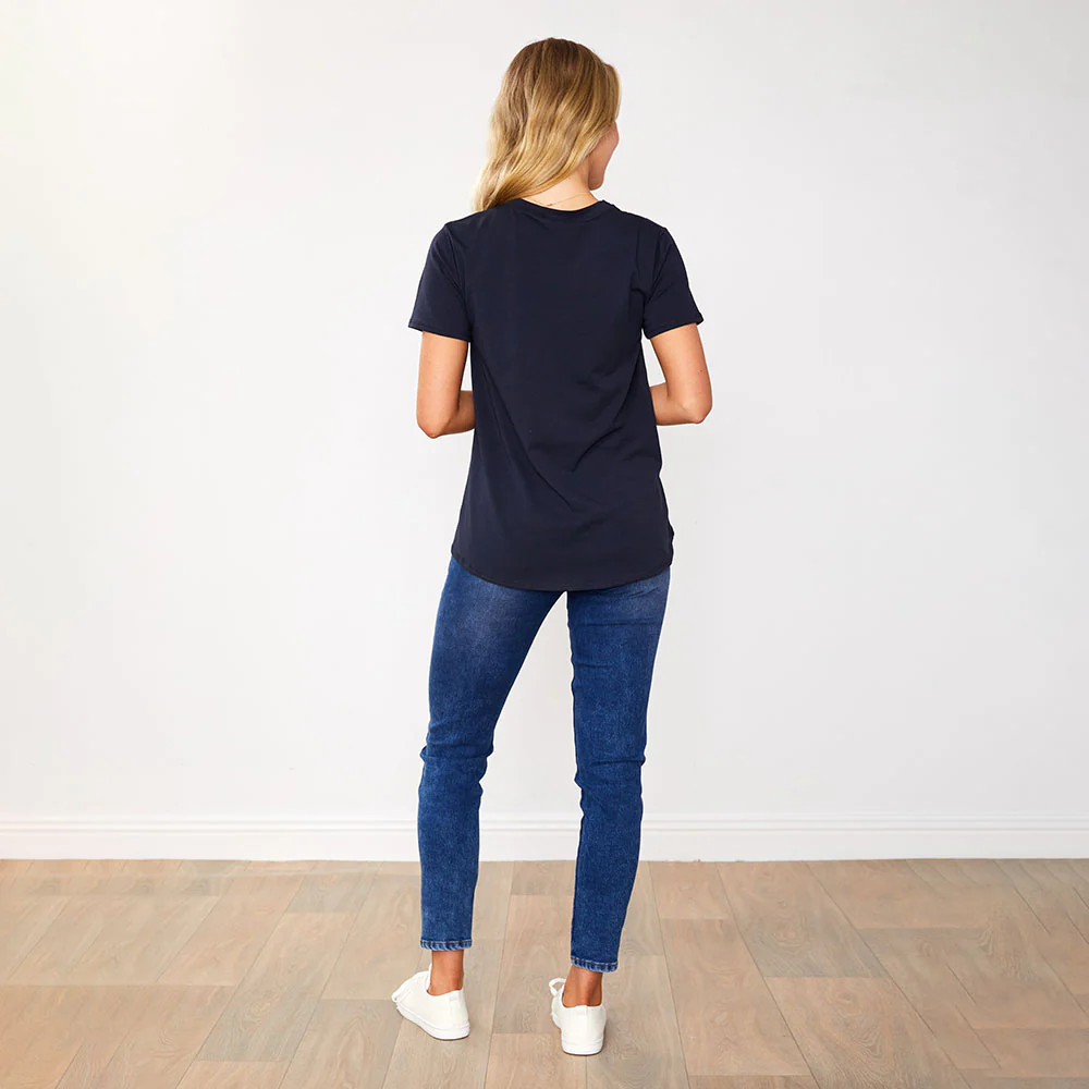 Mila Top (Navy) - Image 7
