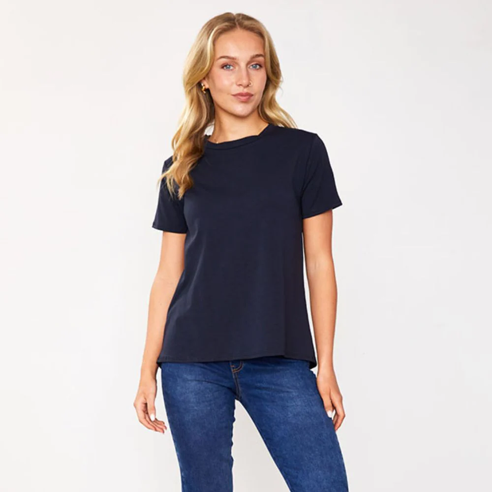 Mila Top (Navy) - Image 8