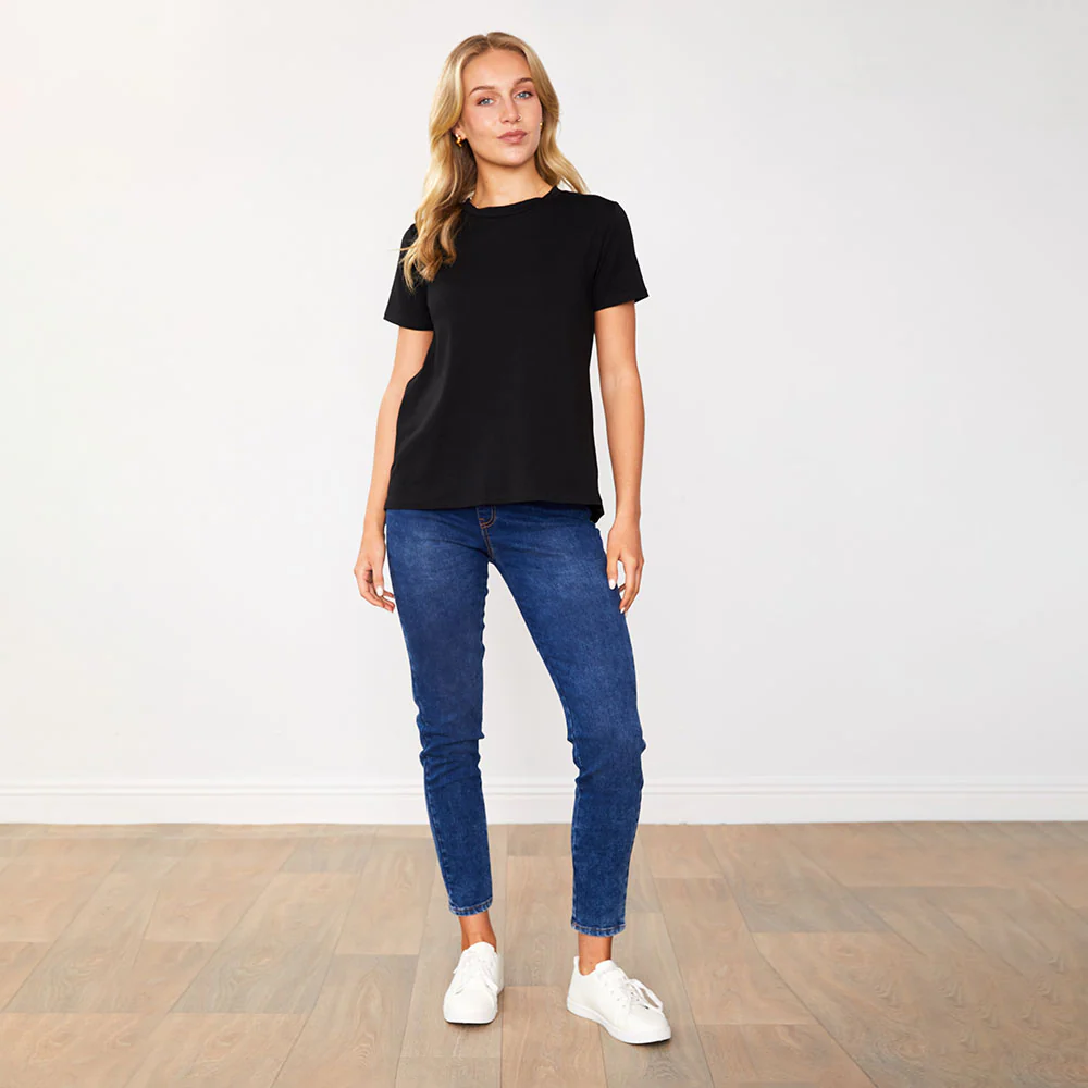 Mila Top Blue & Black - (2 for €35) - Image 3