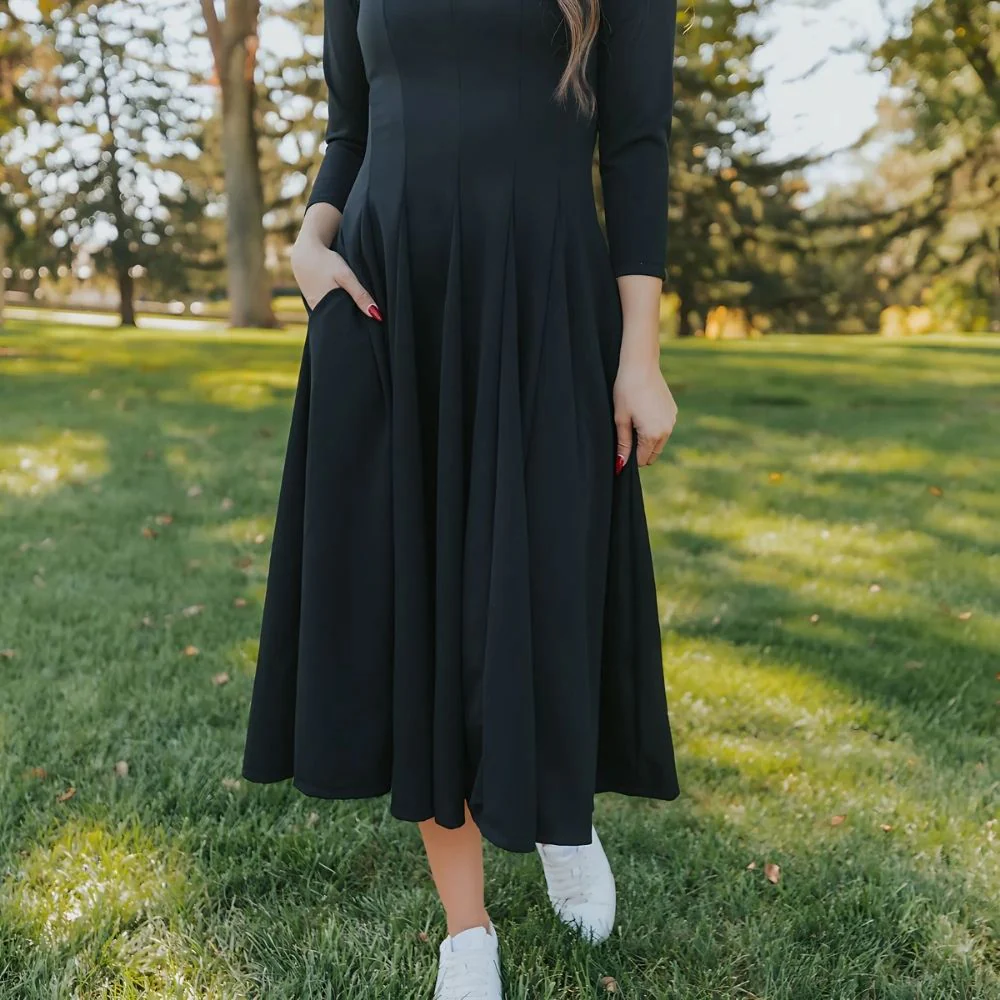 Miley Dress (Black) - Image 3