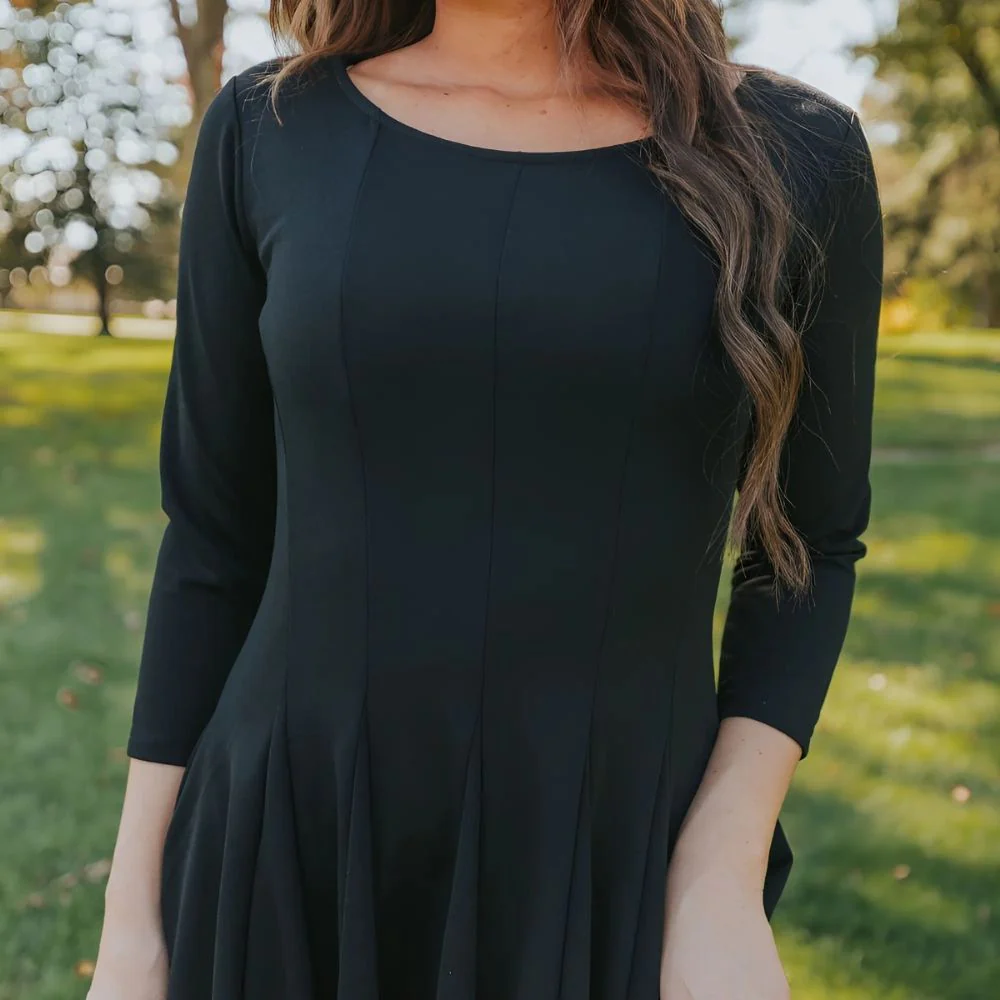 Miley Dress (Black) - Image 4