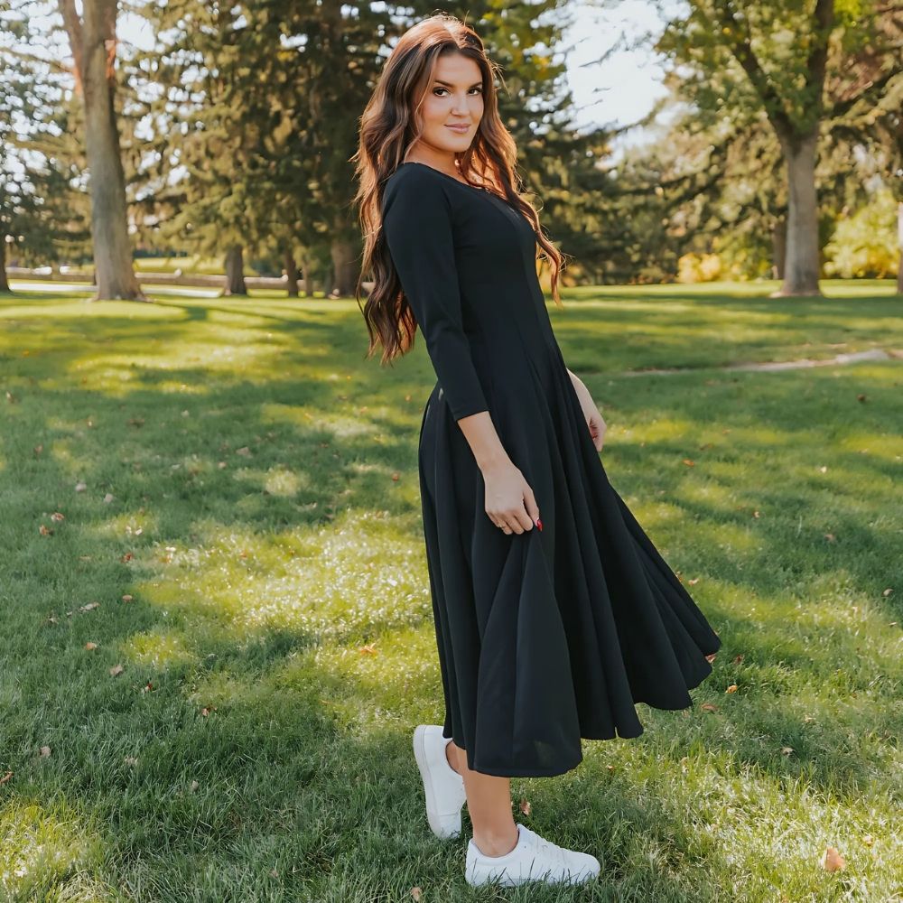 Miley Dress (Black) - Image 5