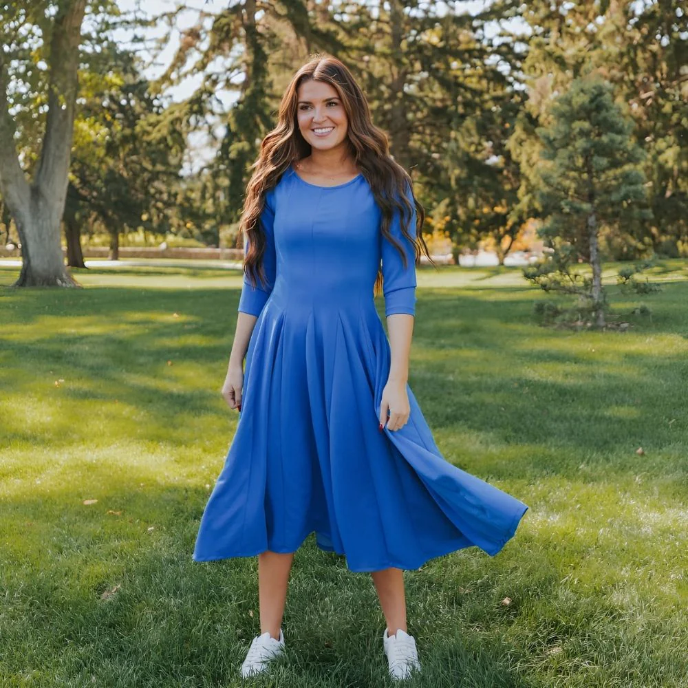 Miley Dress (Blue) - Image 3