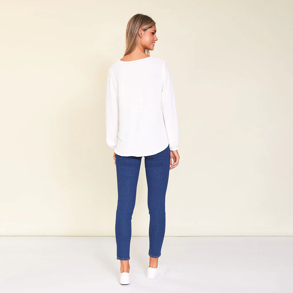 Milly Top (White) - Image 8