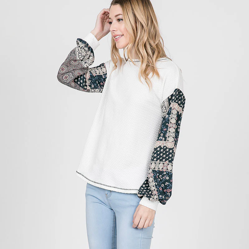 Marley Paisley Sleeve Hunter Green - Image 6