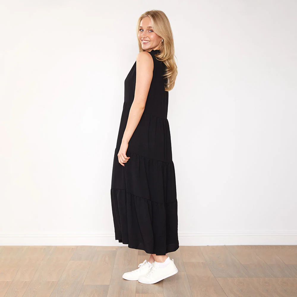Moira Dress (Black) - Image 7
