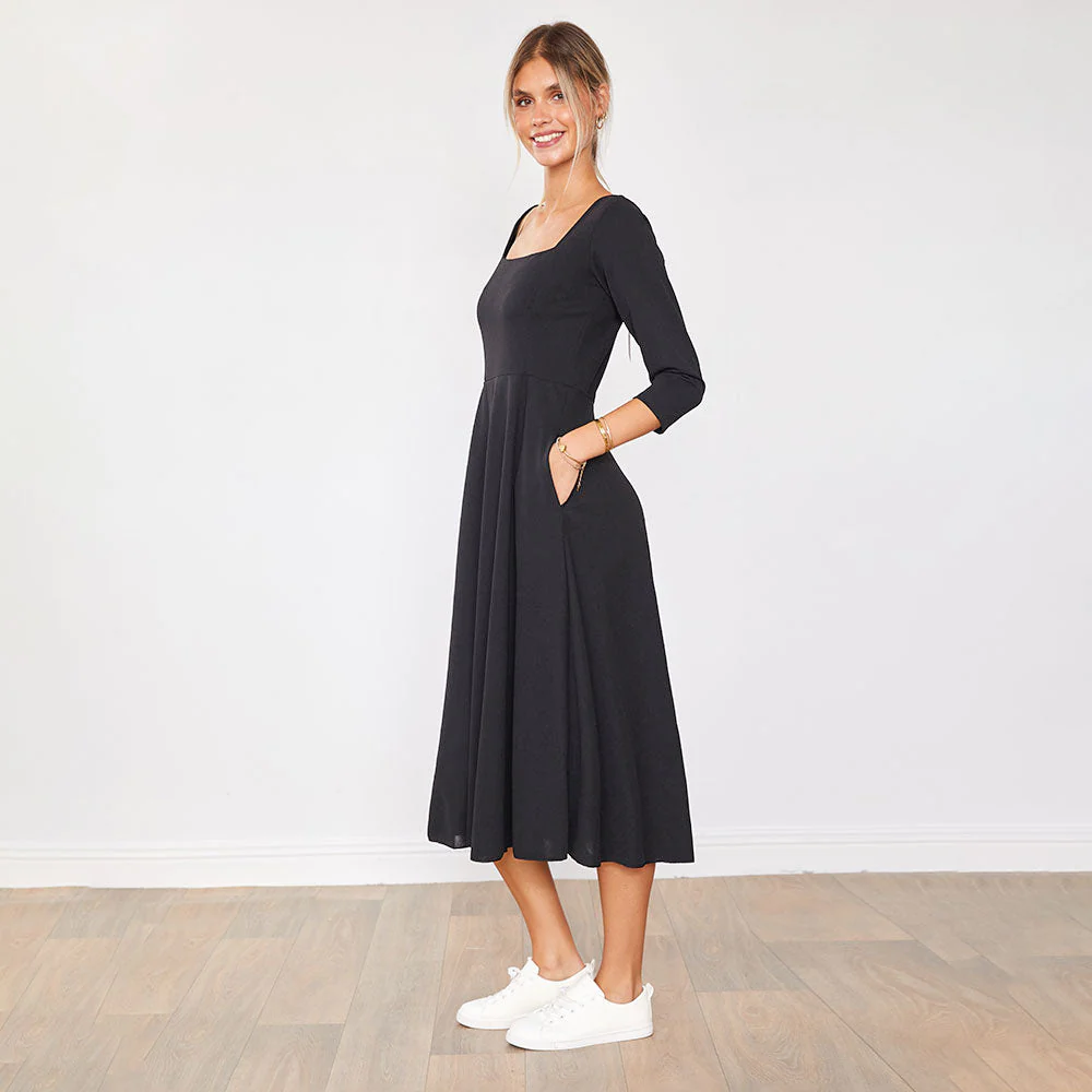 Molly Dress (Black) - Image 3