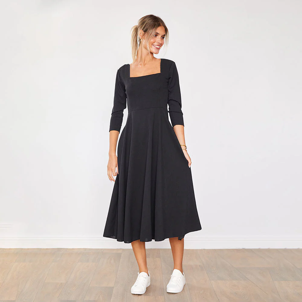 Molly Dress (Black) - Image 4