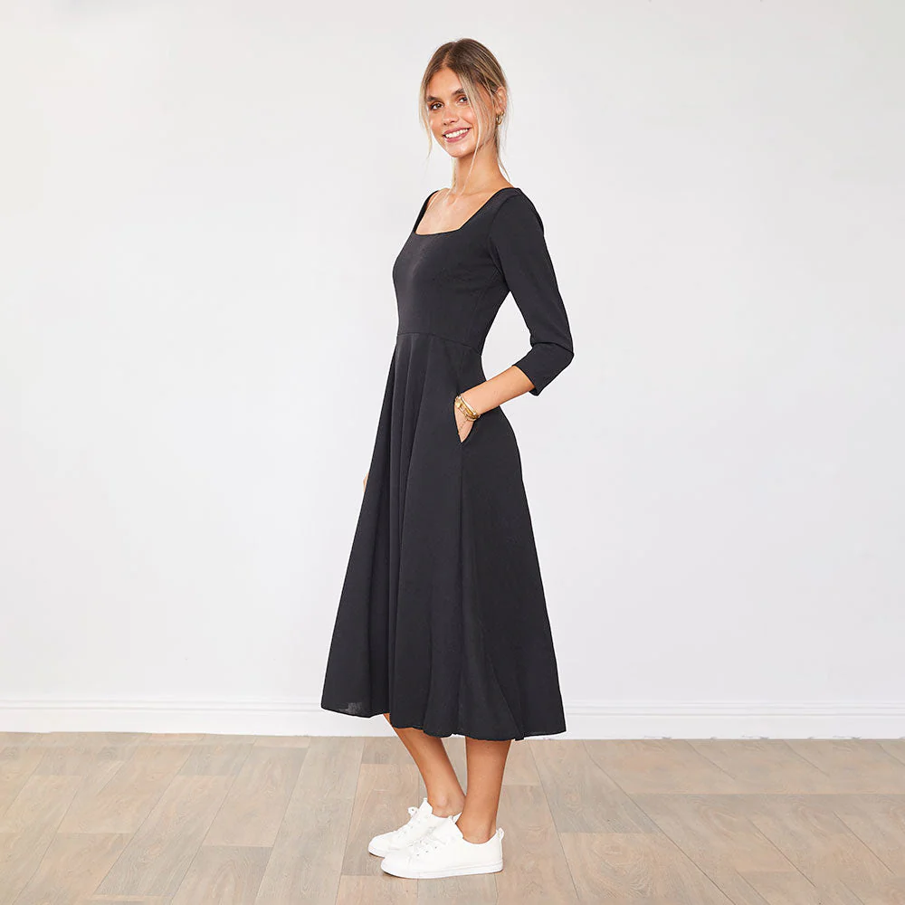 Molly Dress (Black) - Image 5