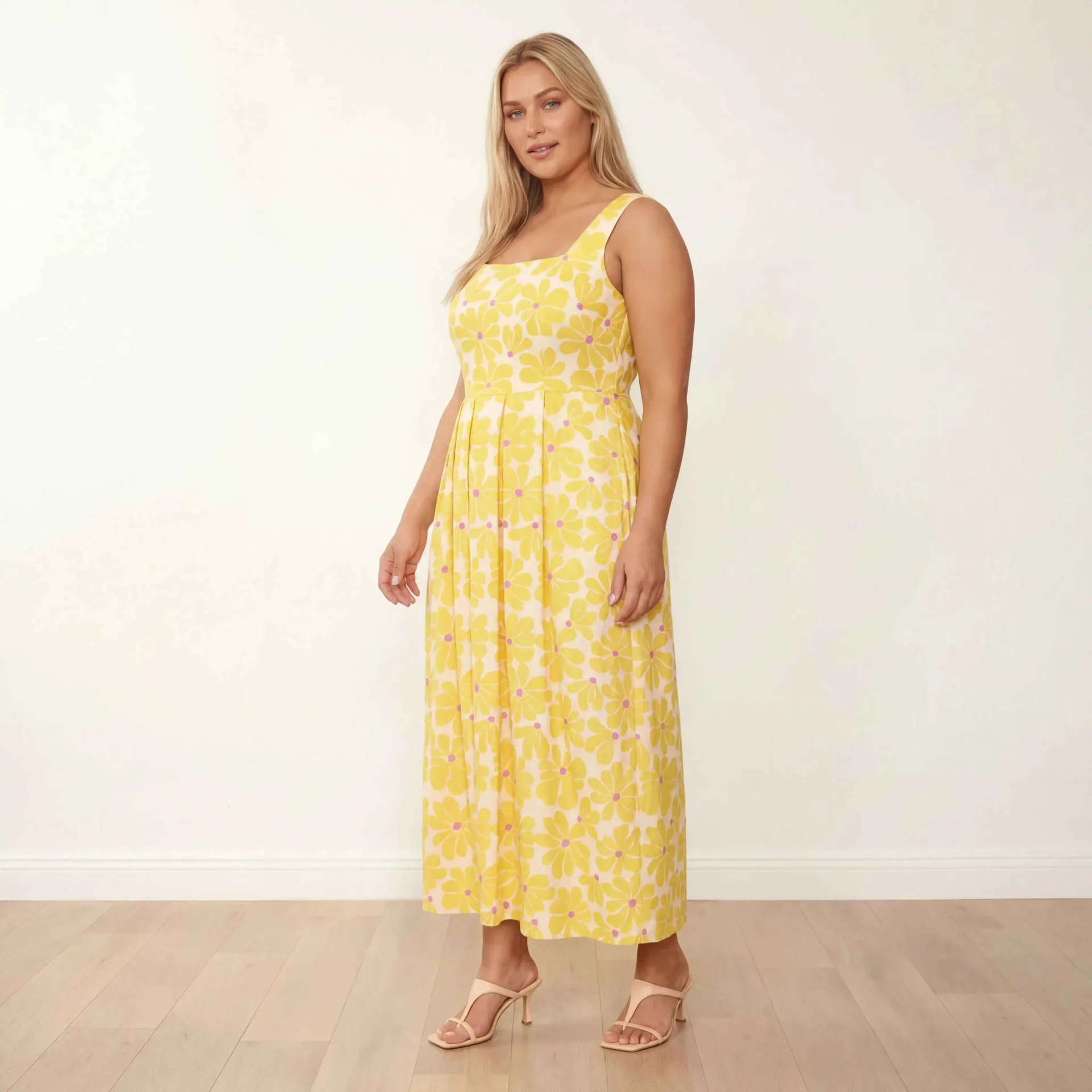Maddie Dress (Lemon Daisy) - Image 4