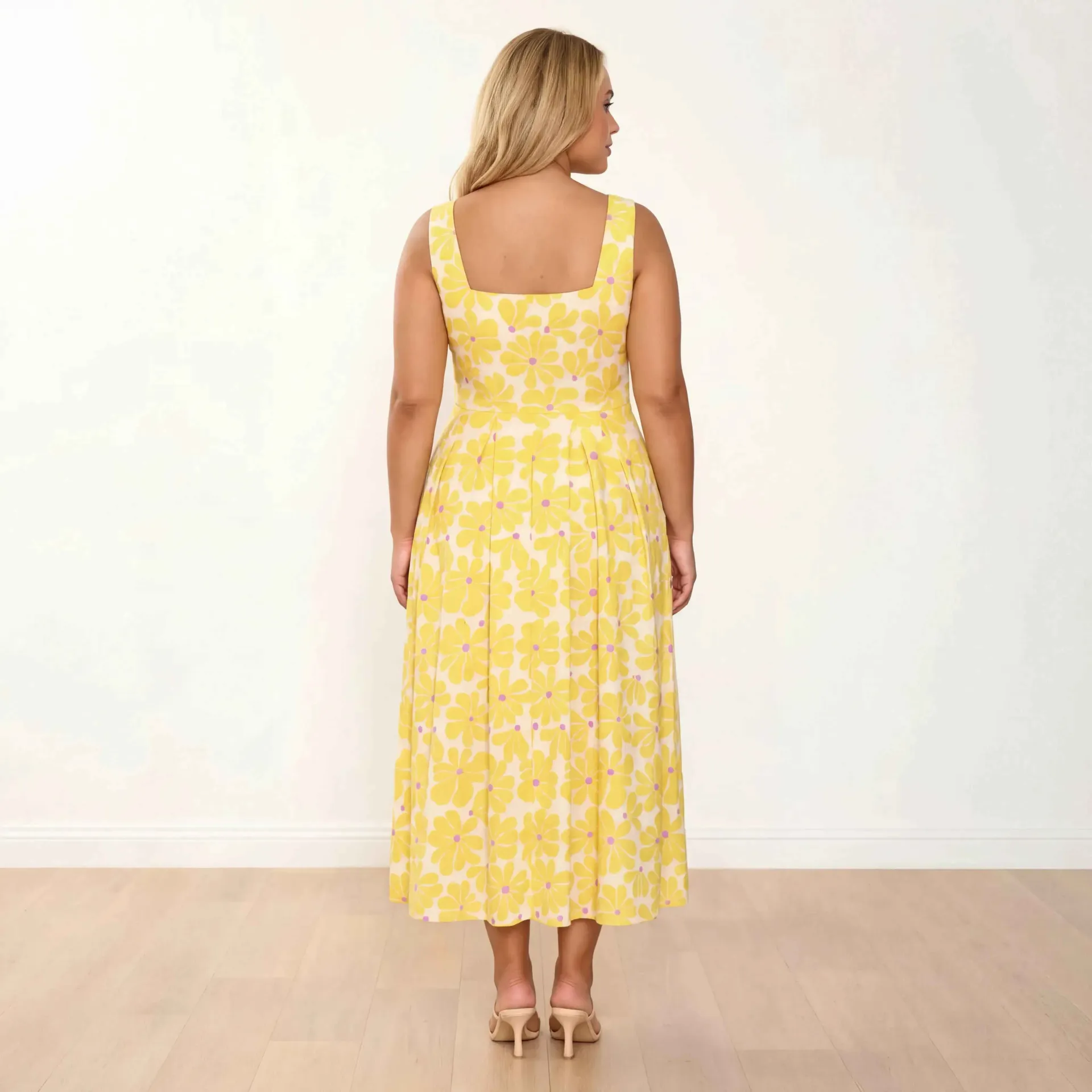 Maddie Dress (Lemon Daisy) - Image 7