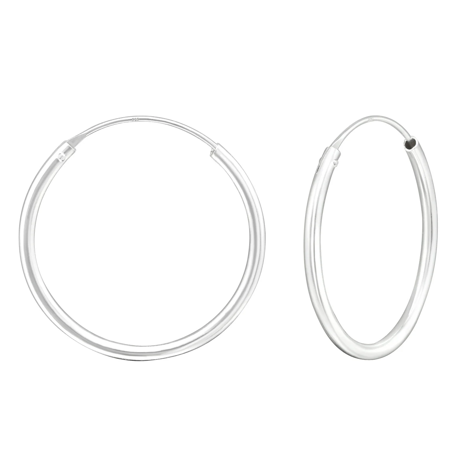 Sterling Silver Hoops