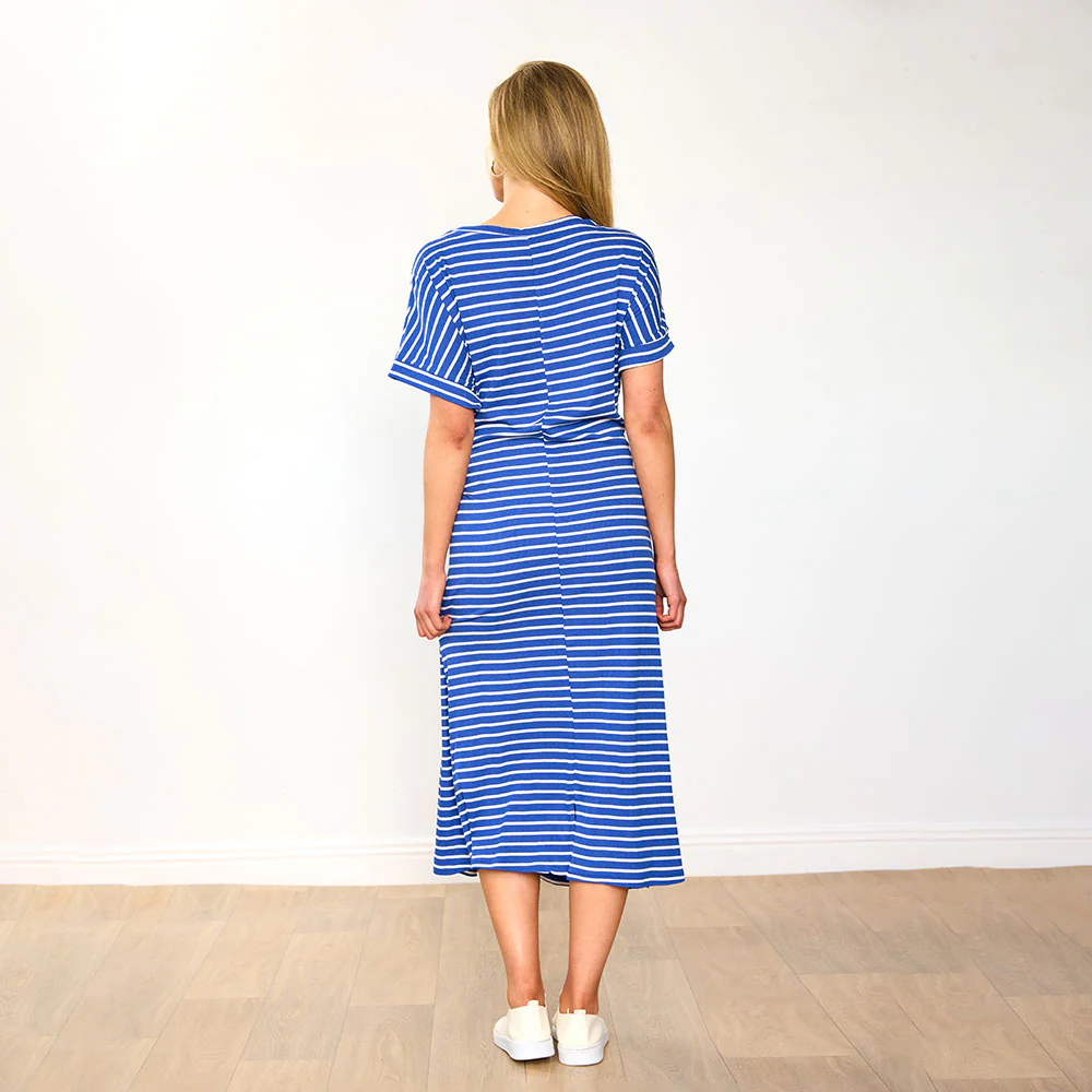 Muriel Dress  (Cobalt Stripe) & (Navy Stripe) for 84.00 - Image 14