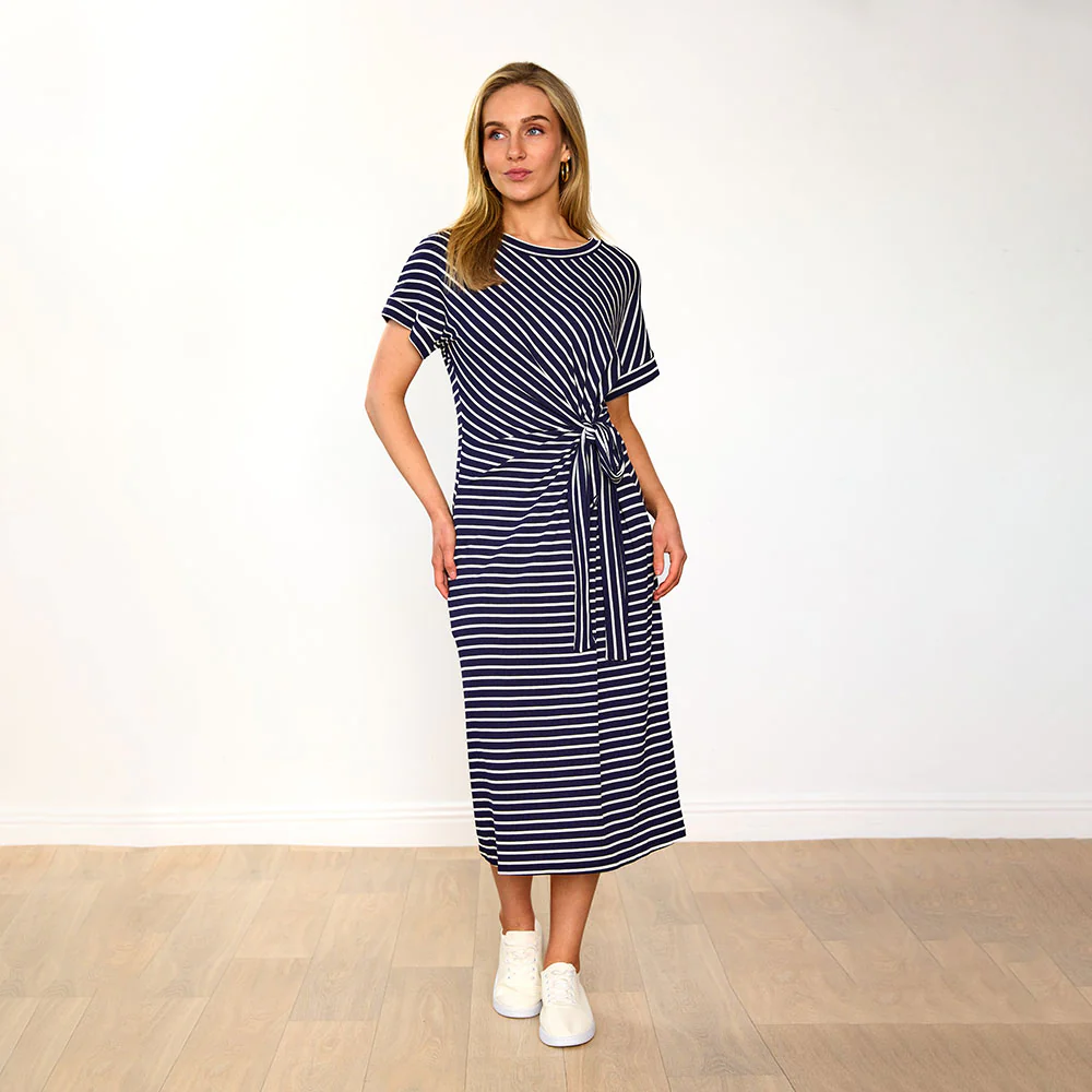 Muriel Dress  (Cobalt Stripe) & (Navy Stripe) for 84.00 - Image 3