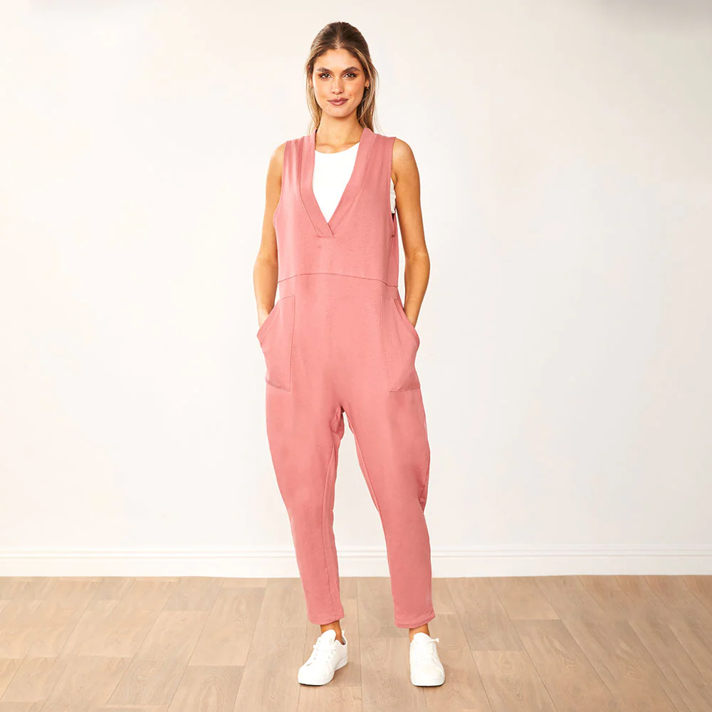 Myra Jumpsuit (Mauve) - Image 3