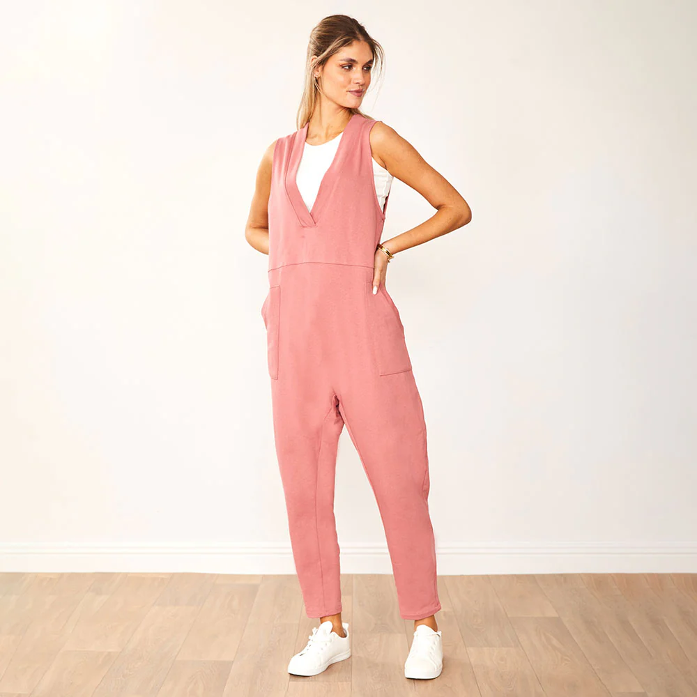 Myra Jumpsuit (Mauve) - Image 4