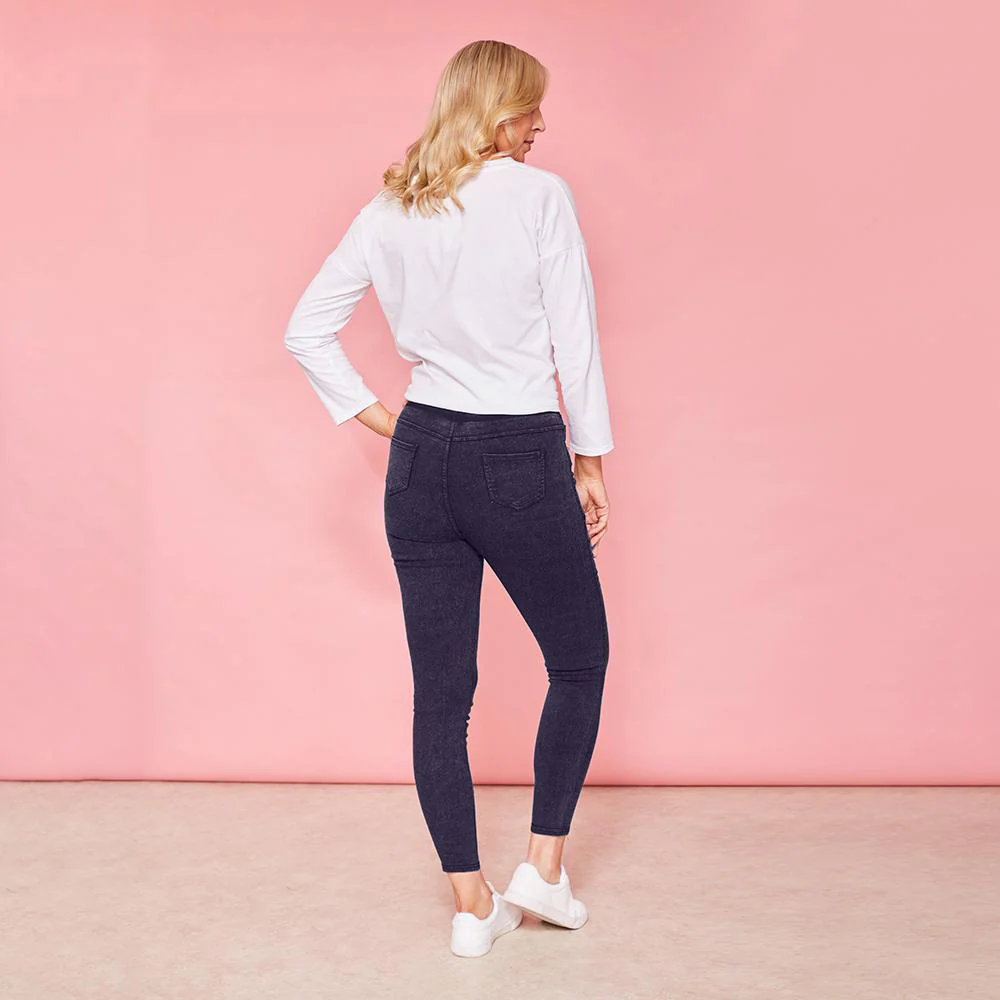 Nyla Trousers (Navy) - Image 6