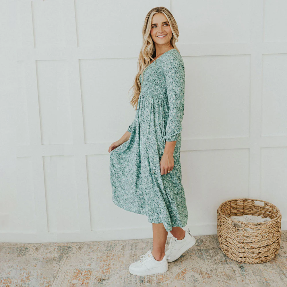 Nadia Dress (Mint) - Image 3