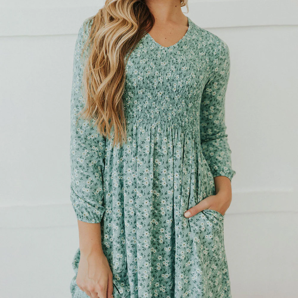Nadia Dress (Mint) - Image 4