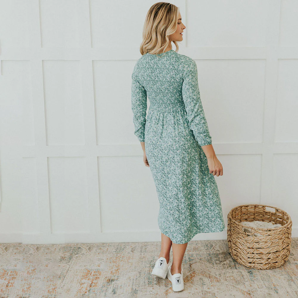 Nadia Dress (Mint) - Image 5