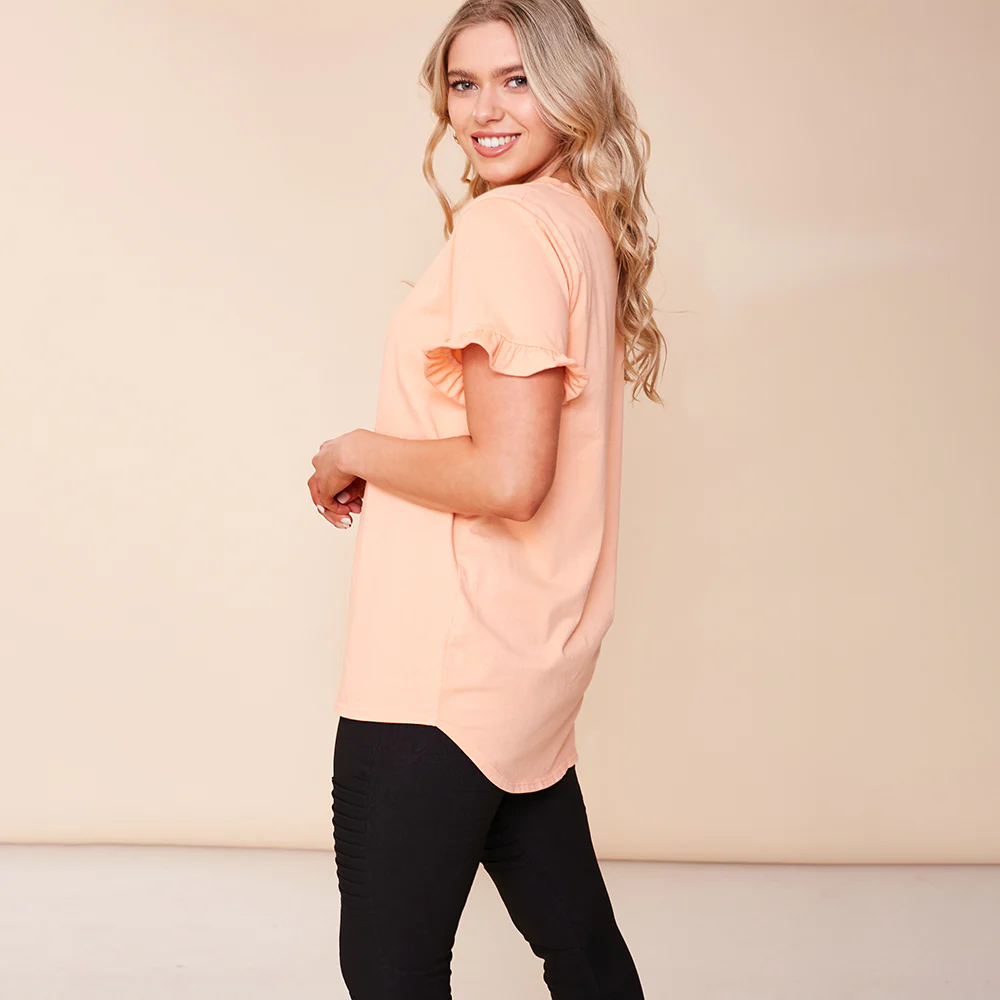 Naomi Top (Peach) - Image 2