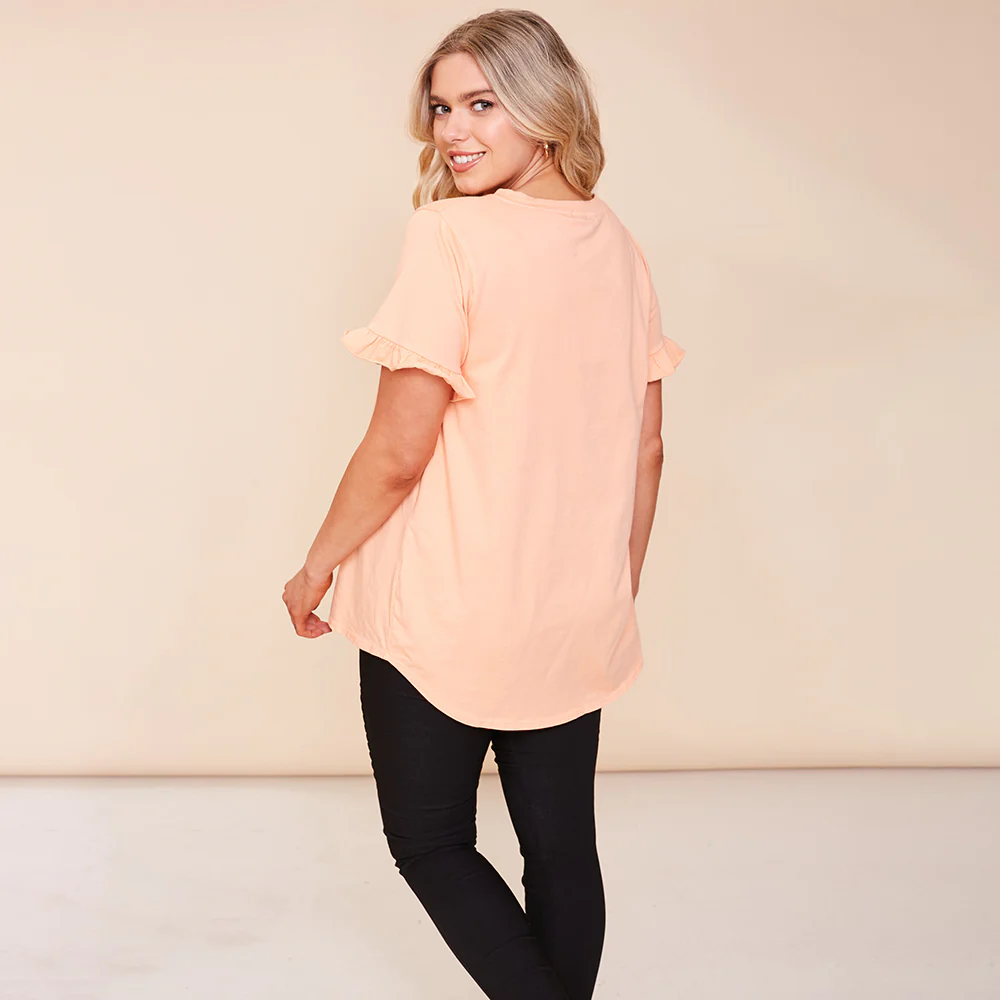 Naomi Top (Peach) - Image 8