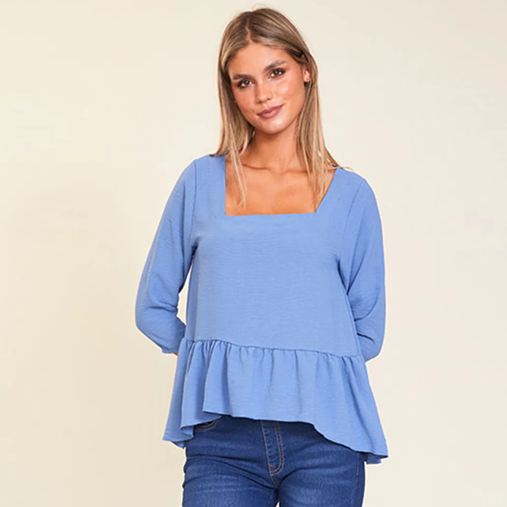 Naomi Top (Powder Blue)