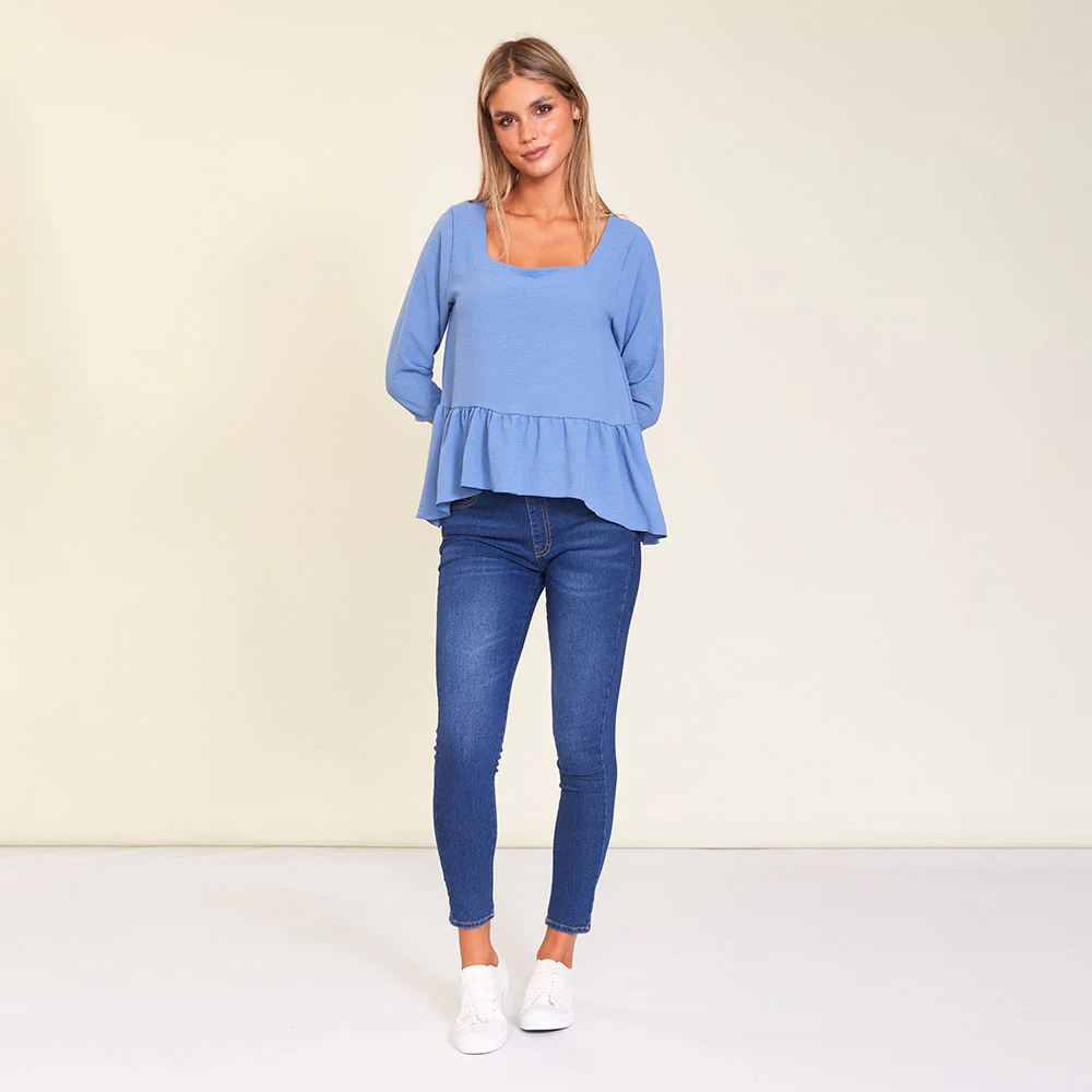 Naomi Top (Powder Blue) - Image 2