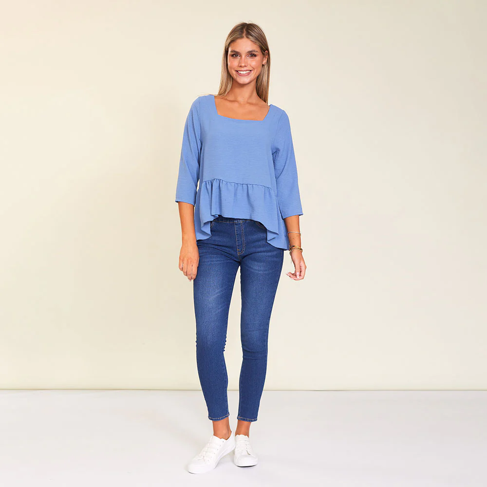 Naomi Top (Powder Blue) - Image 4