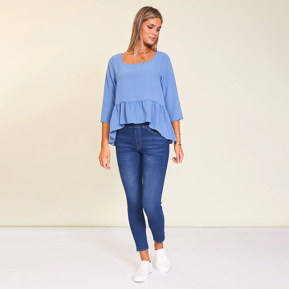 Naomi Top (Powder Blue) - Image 5