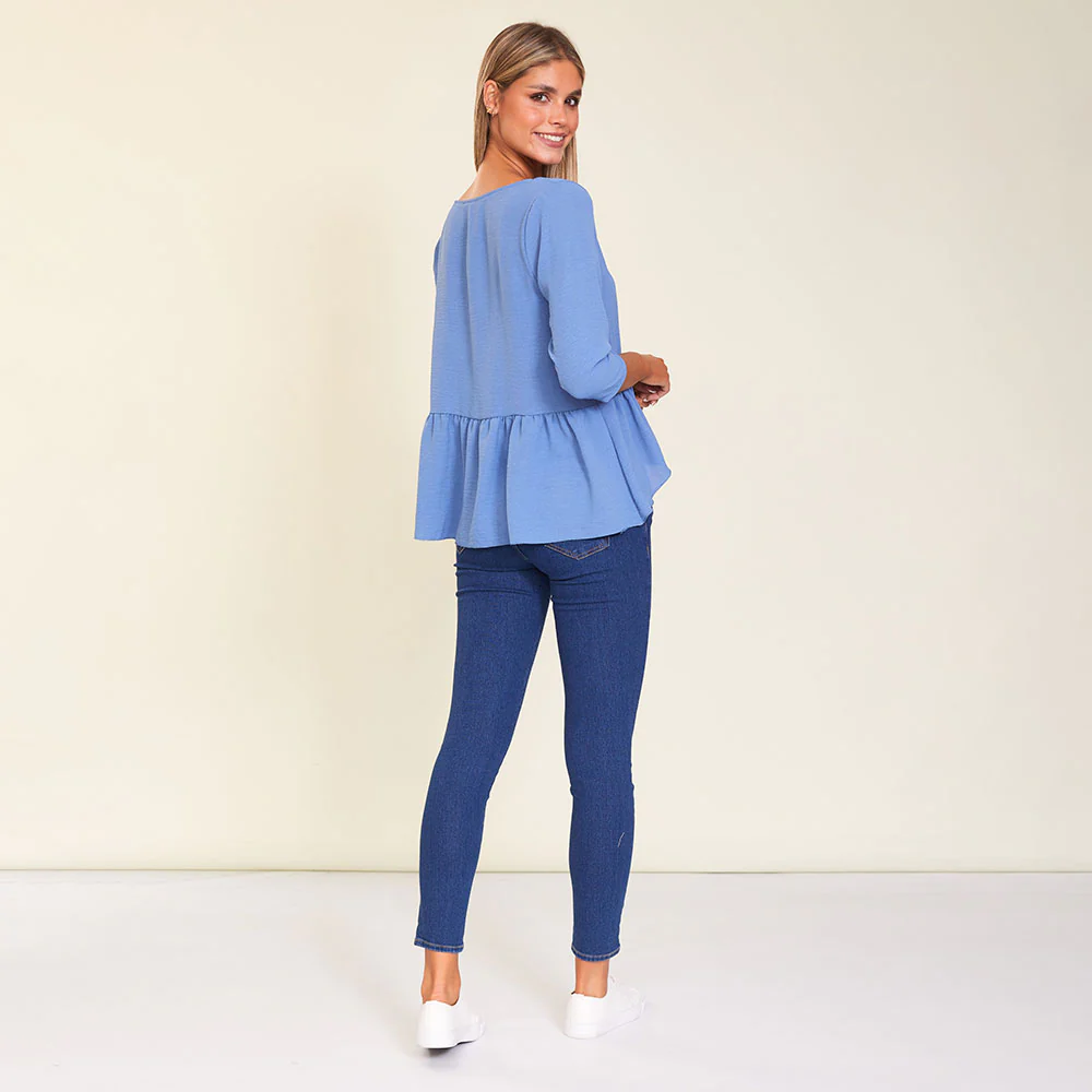 Naomi Top (Powder Blue) - Image 8