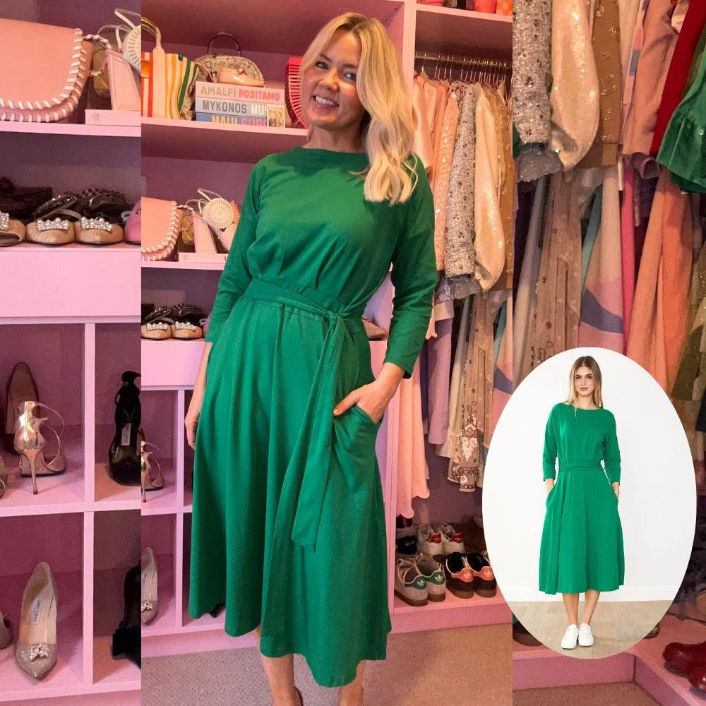 Nessa Dress (Kelly Green) - Image 2