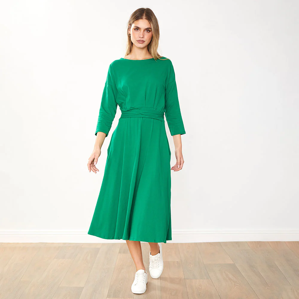 Nessa Dress (Kelly Green) - Image 5