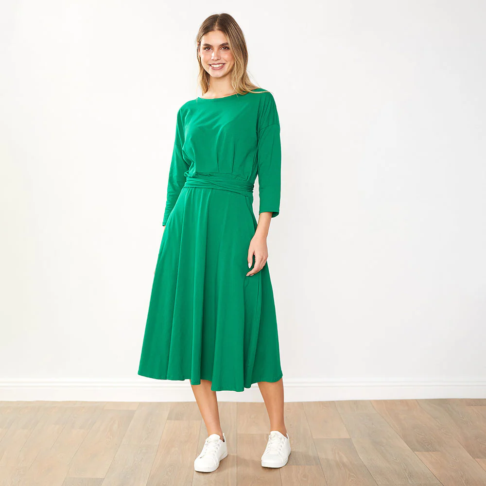 Nessa Dress (Kelly Green) - Image 7