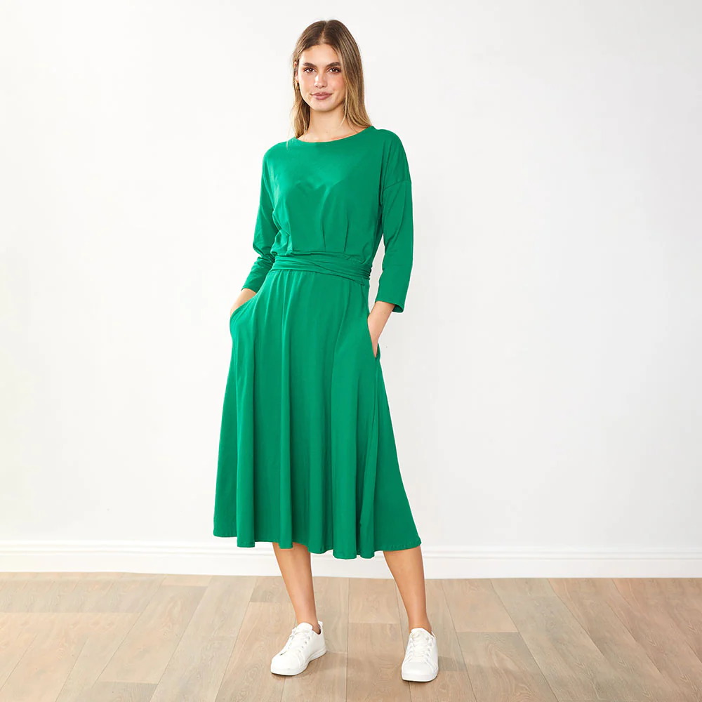 Nessa Dress (Kelly Green) - Image 8