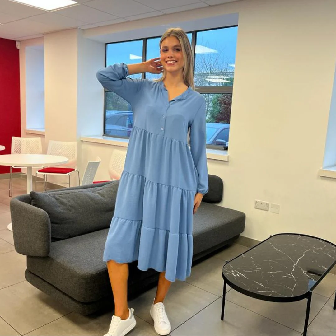 Tilly Dress (Blue) - Image 2