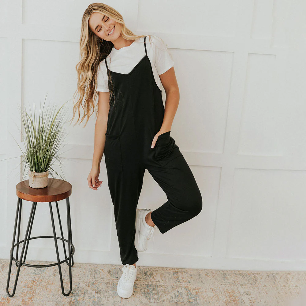 Sophie Jumpsuit (Black) - Image 5